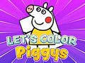 มาระบายสีลูกหมูกันเถอะ  เกมออนไลน์