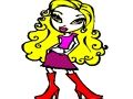 ระบายสี Bratz ง่าย ๆ  เกมออนไลน์