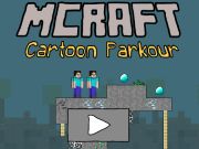 มายคราฟการ์ตูนปาร์กัวร์  เกมออนไลน์