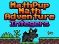 MathPup การผจญภัยทางคณิตศาสตร์ จำนวนเต็ม เกมออนไลน์