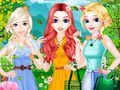 ชุดเดรสสีแฟชั่นฤดูใบไม้ผลิ  เกมออนไลน์