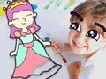 สมุดระบายสี: เจ้าชายและเจ้าหญิง  เกมออนไลน์
