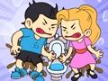 การแข่งขันวิ่งเข้าห้องน้ำ: วาดปริศนา  เกมออนไลน์