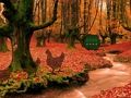 หลบหนีจากสวนหลังบ้านในฤดูใบไม้ร่วง  เกมออนไลน์