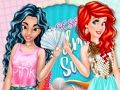 จัสมินและแอเรียลเปลี่ยนตู้เสื้อผ้า  เกมออนไลน์