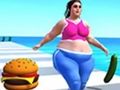 การแข่งขันไขมัน 3D  เกมออนไลน์