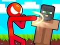 Stickman vs Villager: ช่วยหญิงสาว  เกมออนไลน์