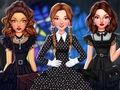 สไตล์คนดังวันพุธ Addams เกมออนไลน์ สไตล์คนดังวันพุธ Addams เกมออนไลน์