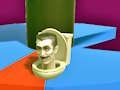 Skibidi Toilet Helix 3D เกมออนไลน์
