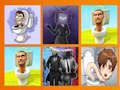 Skibidi Toilet จับคู่  เกมออนไลน์