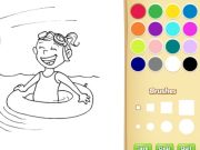 สมุดระบายสีฤดูร้อนสำหรับเด็ก เกมออนไลน์