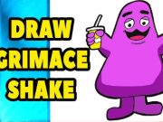 Grimace Shake: วาดและลบ  เกมออนไลน์
