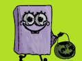 สมุดระบายสี SpongeBob วันฮาโลวีน  เกมออนไลน์