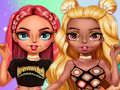ความท้าทายในการแต่งตัวสาวเรนโบว์  เกมออนไลน์