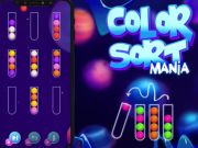 ความบ้าคลั่งการเรียงลำดับสี  เกมออนไลน์
