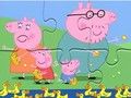 ปริศนาจิ๊กซอว์: Peppa Pig Feed Ducks  เกมออนไลน์