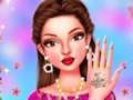 การออกแบบเล็บคนดังในฤดูใบไม้ผลิ  เกมออนไลน์