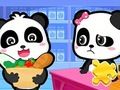 ปริศนาจิ๊กซอว์: ซุปเปอร์มาร์เก็ตแพนด้าน้อย  เกมออนไลน์