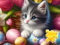 ปริศนาจิ๊กซอว์: แมวอีสเตอร์  เกมออนไลน์