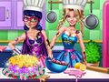 การแข่งขันทำอาหารซุปเปอร์ฮีโร่ เกมออนไลน์