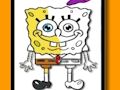 การผจญภัยระบายสี SpongeBob  เกมออนไลน์
