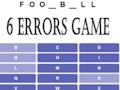 6 เกมข้อผิดพลาด  เกมออนไลน์
