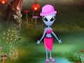 การหลบหนีของสาวต่างดาวหลบหนี  เกมออนไลน์