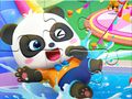 ปริศนาจิ๊กซอว์: สวนน้ำเบบี้แพนด้า  เกมออนไลน์