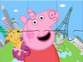 ปริศนาจิ๊กซอว์: Peppa ท่องเที่ยวไปรอบ ๆ  เกมออนไลน์