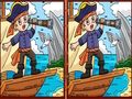 โจรสลัดค้นหาความแตกต่าง  เกมออนไลน์