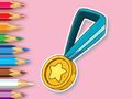 สมุดระบายสี: เหรียญรางวัล  เกมออนไลน์