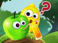 แบบทดสอบสำหรับเด็ก: คุณรู้อะไรเกี่ยวกับผลไม้บ้าง?  เกมออนไลน์