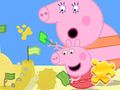 ปริศนาจิ๊กซอว์: Peppa Pig ทำทราย  เกมออนไลน์