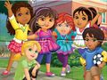ปริศนาจิ๊กซอว์: Dora สู่เมือง  เกมออนไลน์