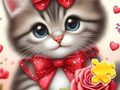 ปริศนาจิ๊กซอว์: กุหลาบแมว  เกมออนไลน์