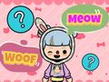 แบบทดสอบสำหรับเด็ก: พูดคุยกับสัตว์ต่างๆ  เกมออนไลน์