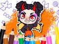 สมุดระบายสี: Avatar World ปีศาจน่ารัก  เกมออนไลน์