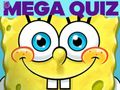 แบบทดสอบสำหรับเด็ก: แบบทดสอบเมกะ SpongeBob  เกมออนไลน์