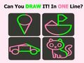 ทดสอบสมอง: ปริศนาวาดเส้นเดียว  เกมออนไลน์