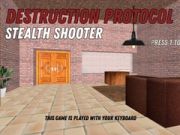 โปรโตคอลการทำลายล้าง Stealth Shooter  เกมออนไลน์