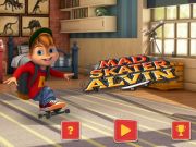 นักเล่นสเก็ตบ้าอัลวิน  เกมออนไลน์