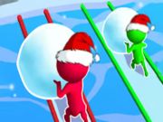 การแข่งขันหิมะ: นักวิ่งคริสต์มาส  เกมออนไลน์