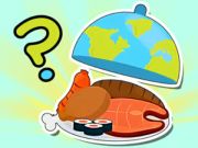 แบบทดสอบสำหรับเด็ก: รสชาติของโลก  เกมออนไลน์