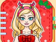 ตุ๊กตากระดาษ: สไตล์ซานต้า  เกมออนไลน์