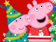 ปริศนาจิ๊กซอว์: การเตรียม Peppa Pig คริสต์มาส  เกมออนไลน์