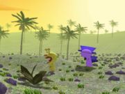 การยิงเอาชีวิตรอดบนเกาะ Sprunki  เกมออนไลน์