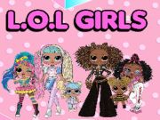 ล. โอ สมุดระบายสี L OMG Girls  เกมออนไลน์