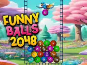 ลูกบอลตลก 2048  เกมออนไลน์