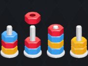 ปริศนาถั่ว: การเรียงลำดับสี  เกมออนไลน์