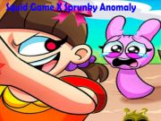 เกมปลาหมึก X ความผิดปกติของ Sprunki  เกมออนไลน์